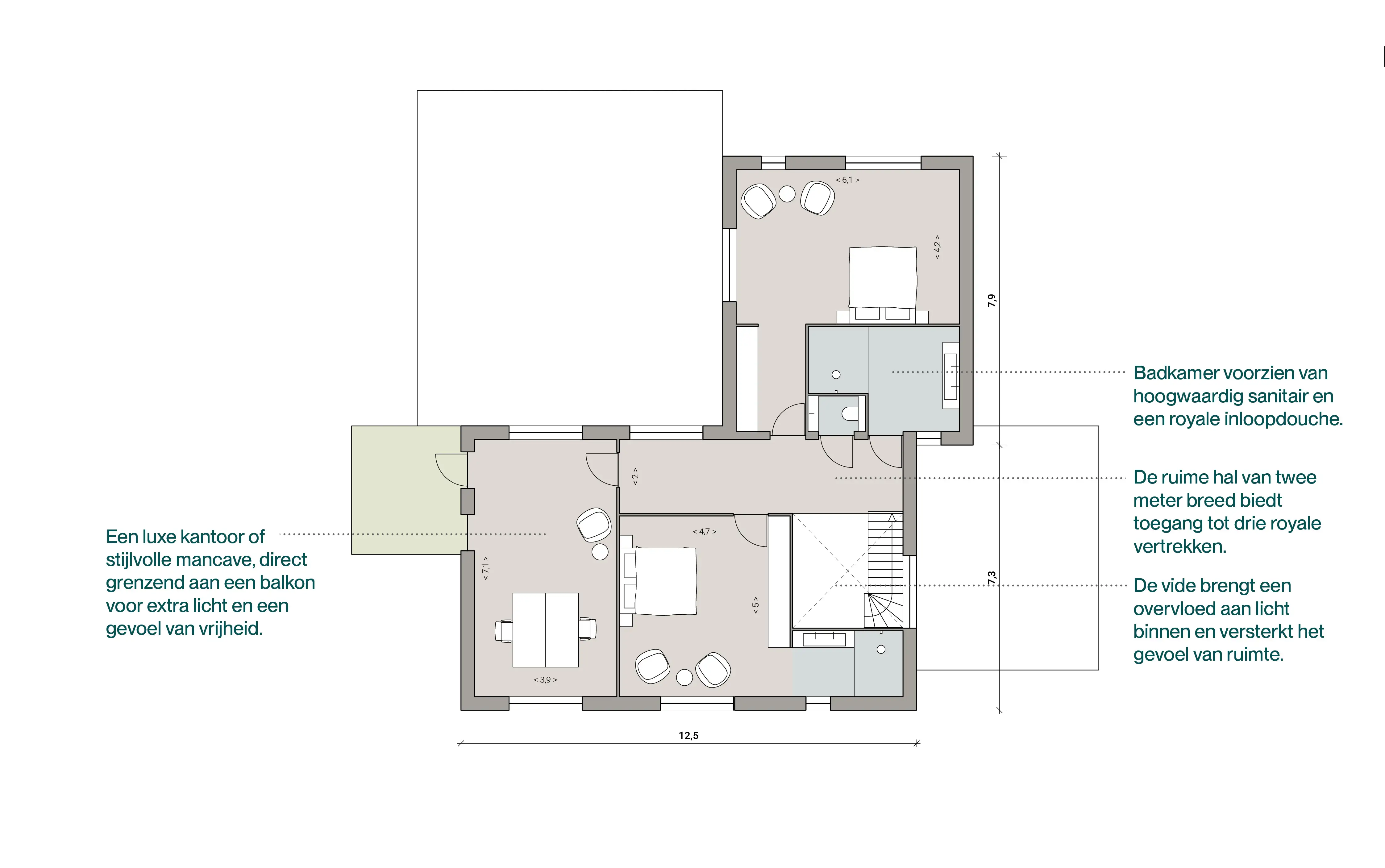 Leefstijl hotelchique plattegronden 3